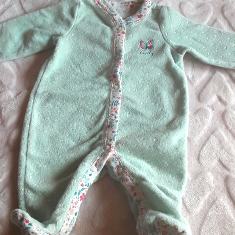 Carter's baby girl sleeper